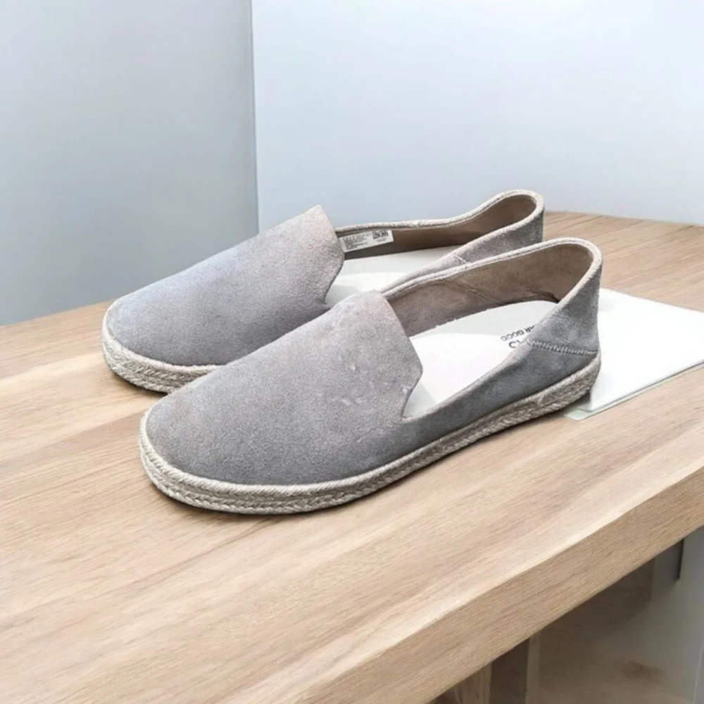 TOMS Carolina espadrille in Dune Suede Women’s Size 11